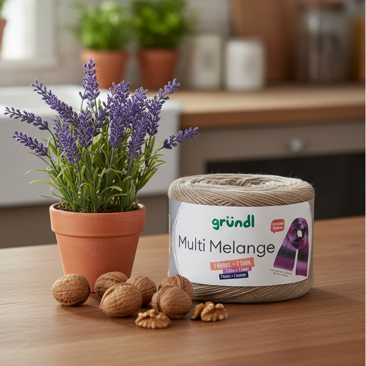 gründl - Multi Melange - Farbverlaufsgarn