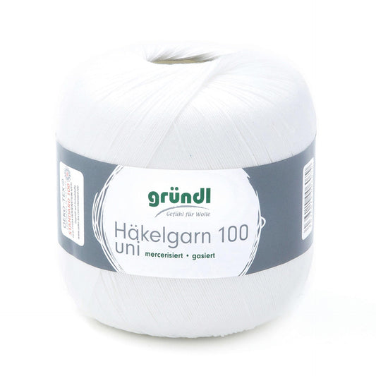 Gründl - Häkelgarn 100 uni