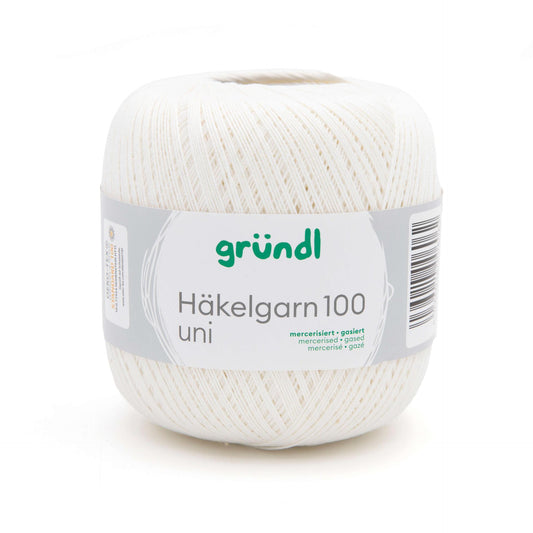 Gründl - Häkelgarn 100 uni