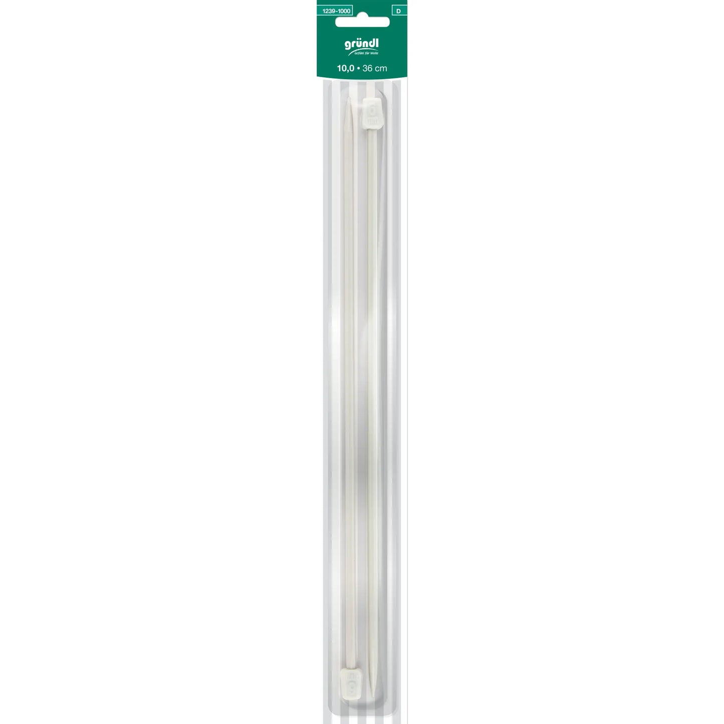gründl - Jackenstricknadeln, Aluminium
