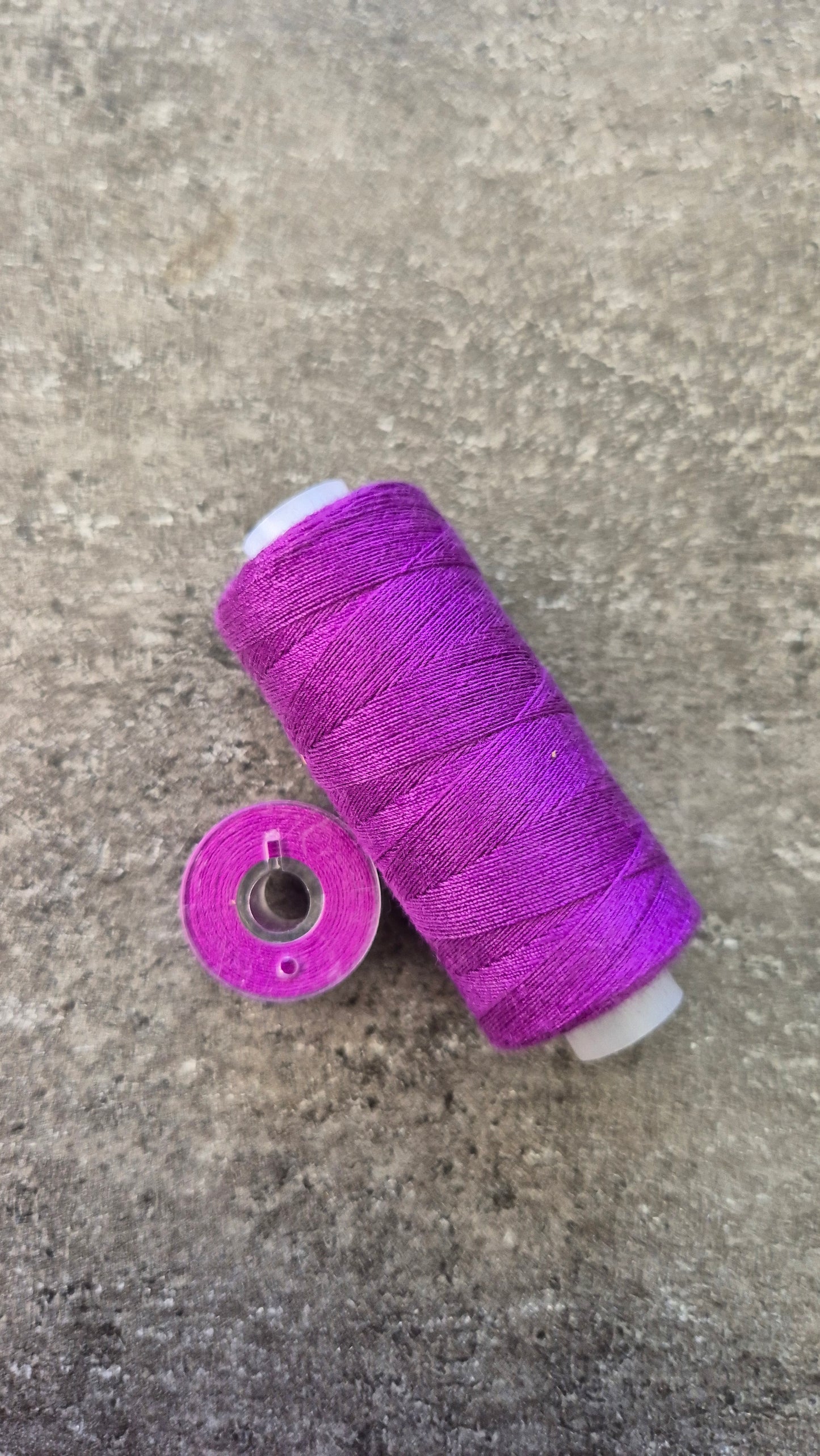 Sewing thread with bobbin - various colors