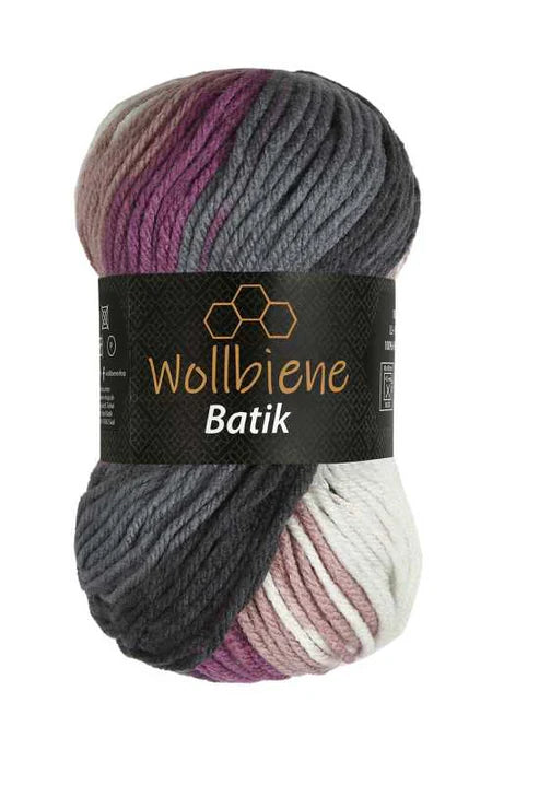 Wollbiene Batik