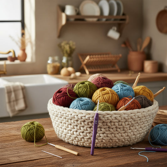 gründl - crochet en métal avec manche en plastique