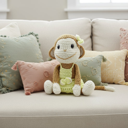 Hardicraft - Kit de crochet - Nikki Monkey