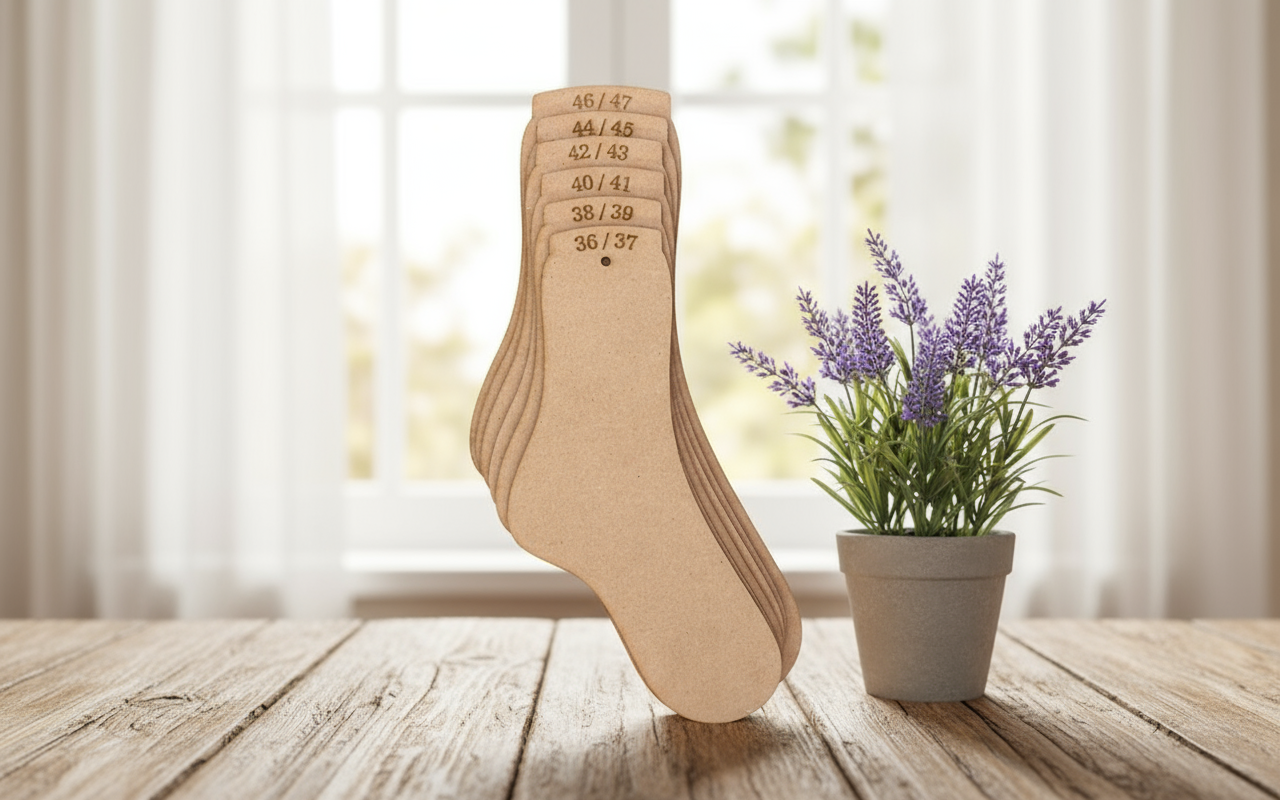 Planches à chaussettes pour chaussettes adultes