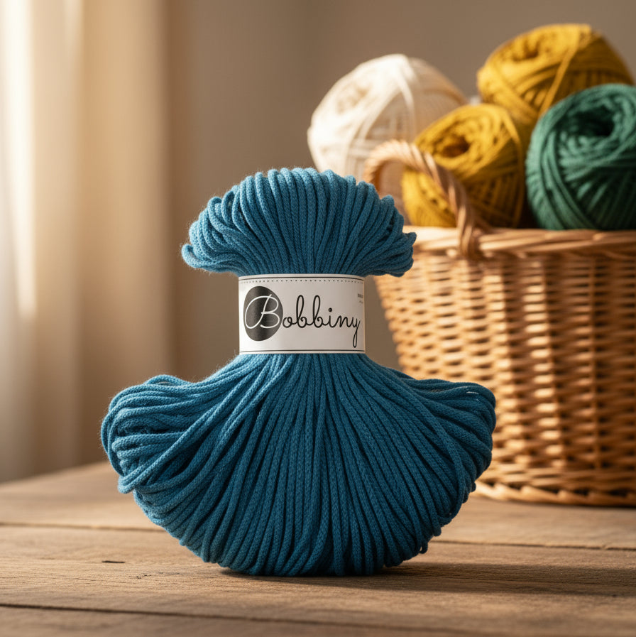 Bobbiny - braided cord 5mm / 100m