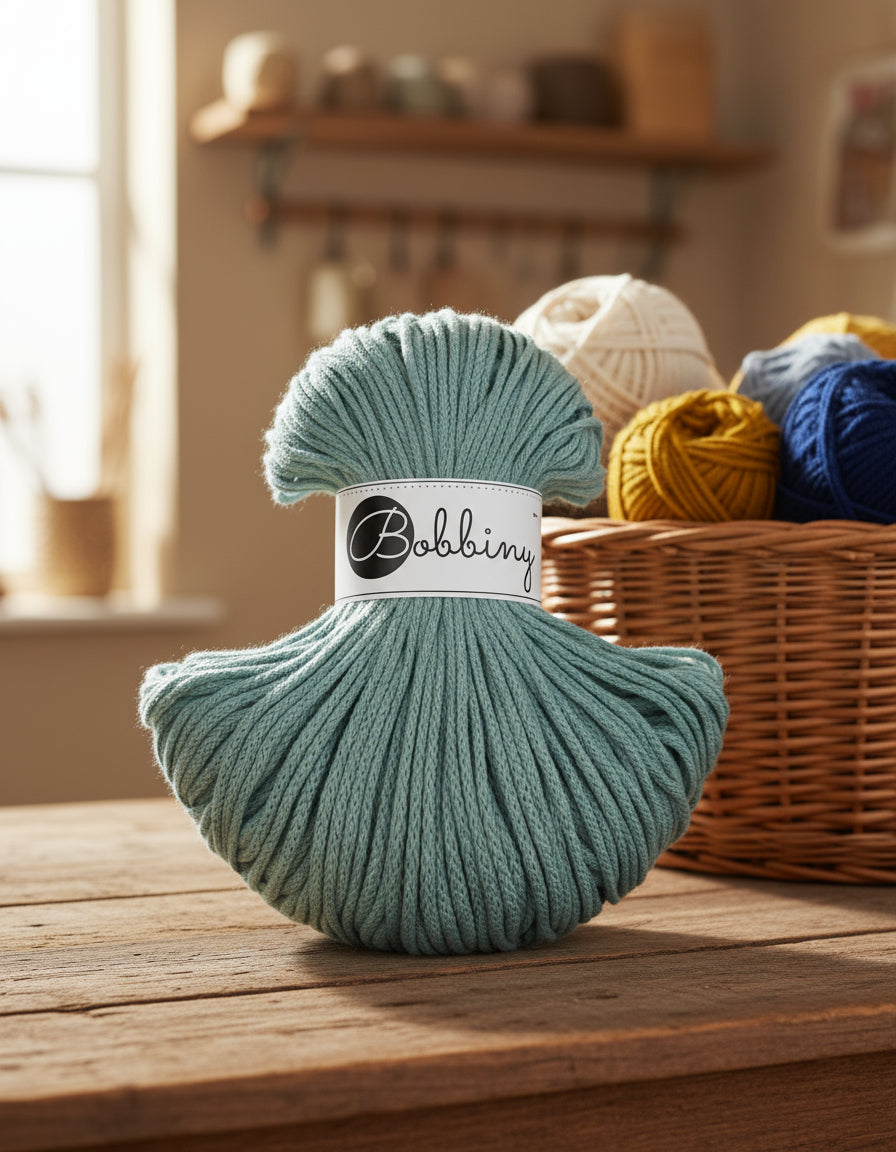 Bobbiny - braided cord 5mm / 100m