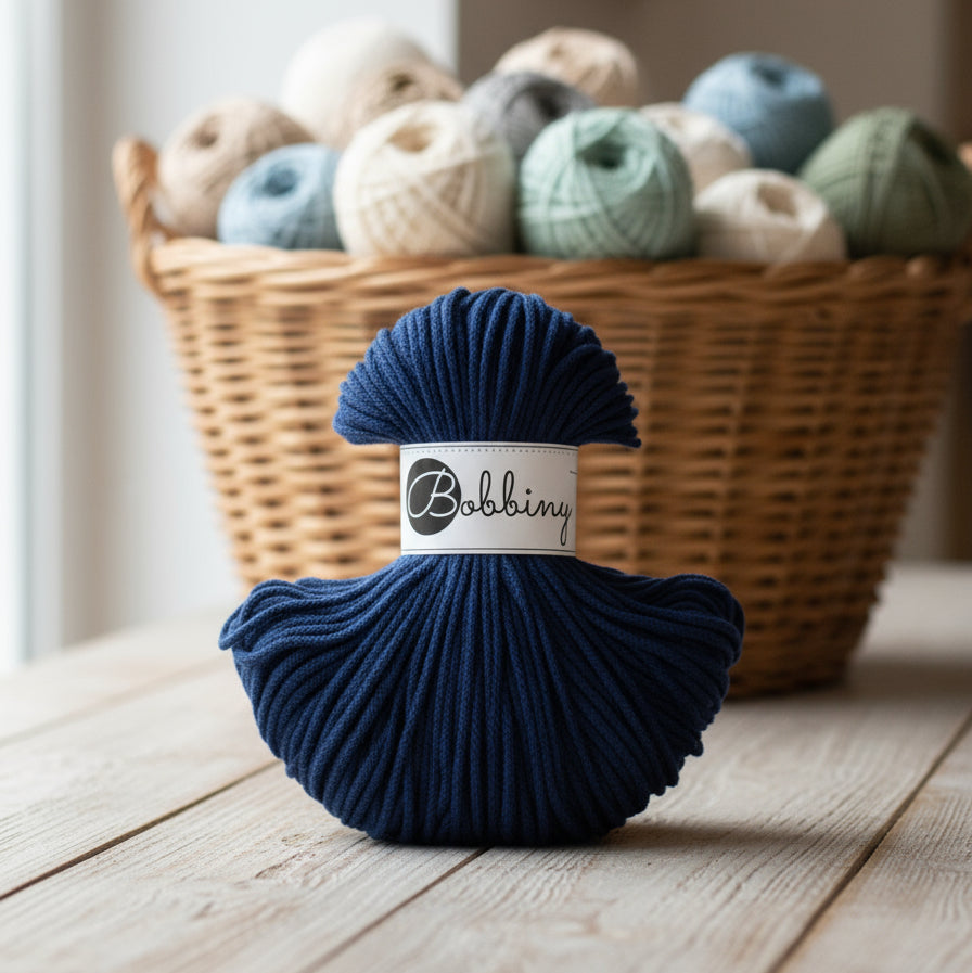 Bobbiny - braided cord 5mm / 100m