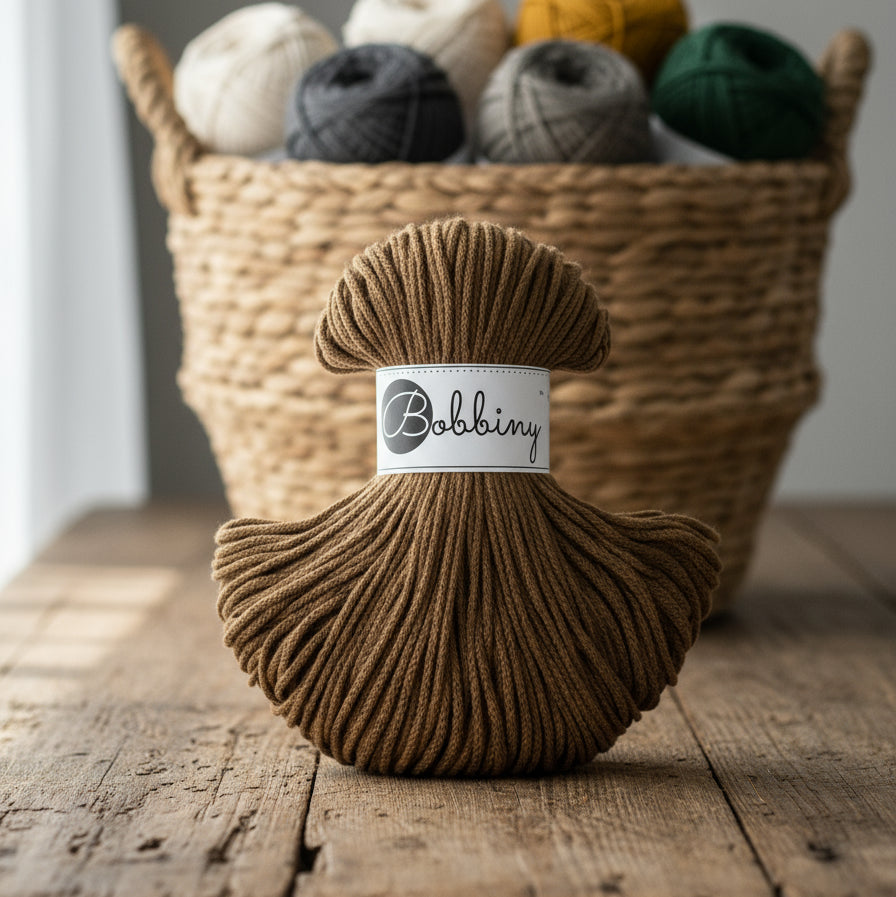 Bobbiny - braided cord 3mm / 100m