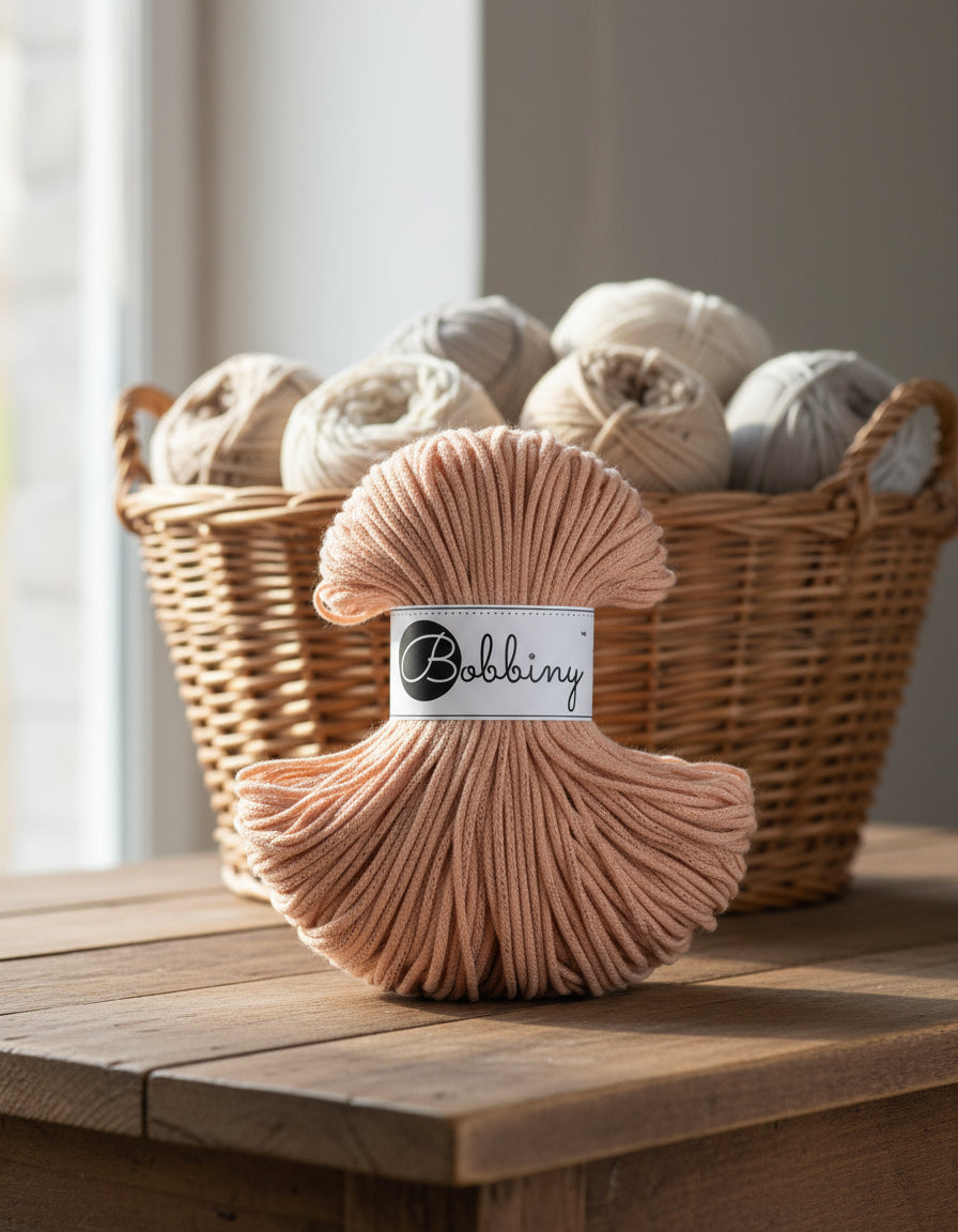 Bobbiny - braided cord 3mm / 100m