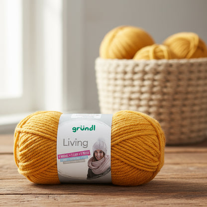 Gründl Living - Wolle mit Melange-Effekt und wolligem Charakter