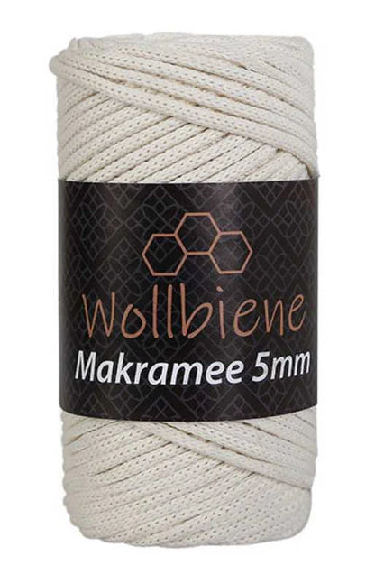 Wollbiene - Makramee Garn 5mm