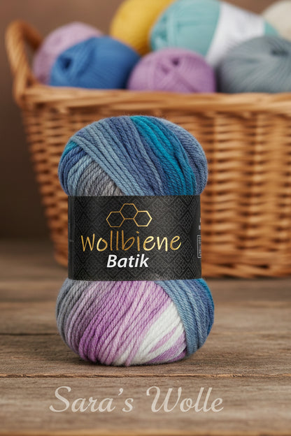 Wollbiene - Batik - Farbverlaufsgarn