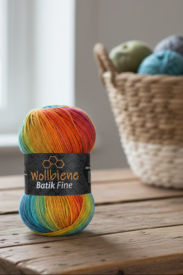 Wollbiene - Batik Fine - Farbverlaufswolle