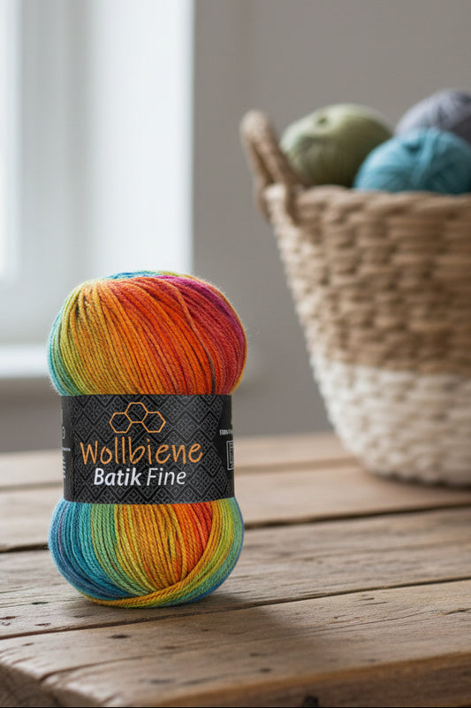 Wollbiene - Batik Fine - Farbverlaufswolle