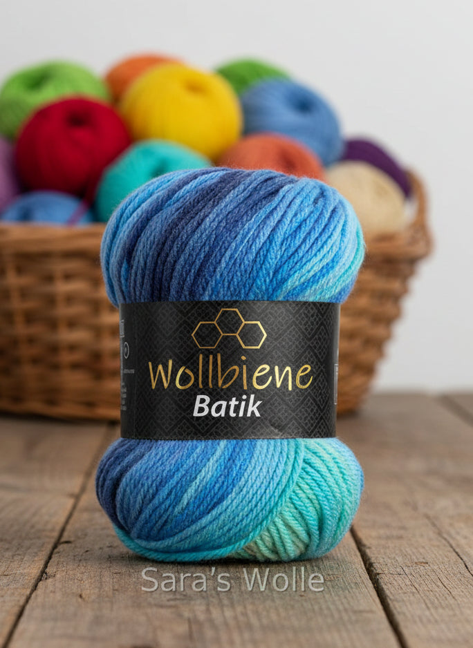 Wollbiene - Batik - Farbverlaufsgarn