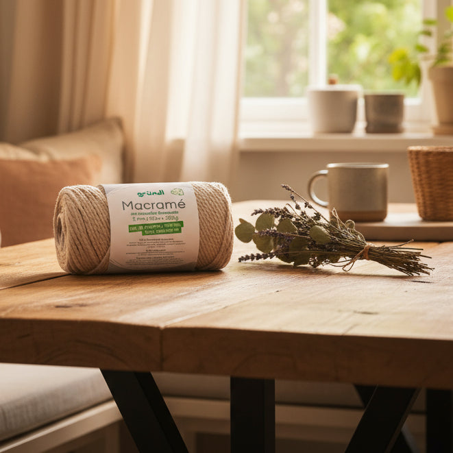 gründl - Macramé - Garn