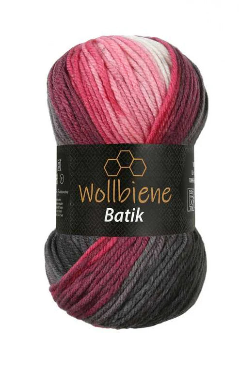 Wollbiene Batik