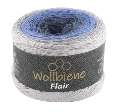 Wollbiene - Flair Cotton - Farbverlaufswolle