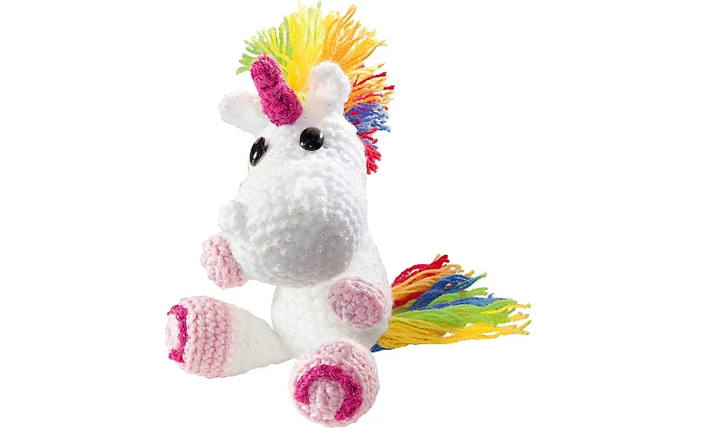 Folia Mini-Häkelset " Einhorn " zum Selbermachen
