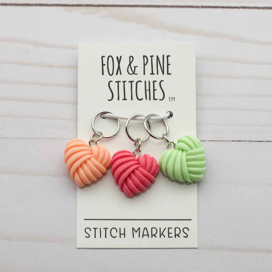 Fox & Pine - Fortschrittsmarkierer - Herzknoten