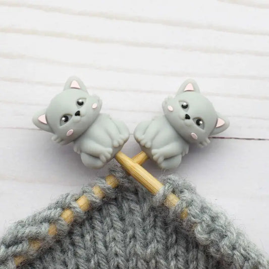 Fox & Pine - Stichstopper - Katze grau