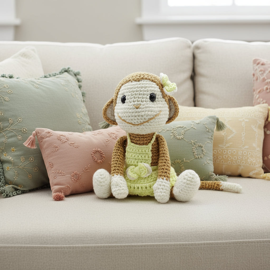 Hardicraft - Kit de crochet - Nikki Monkey