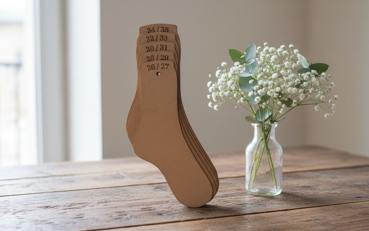 Sock boards for children's socks