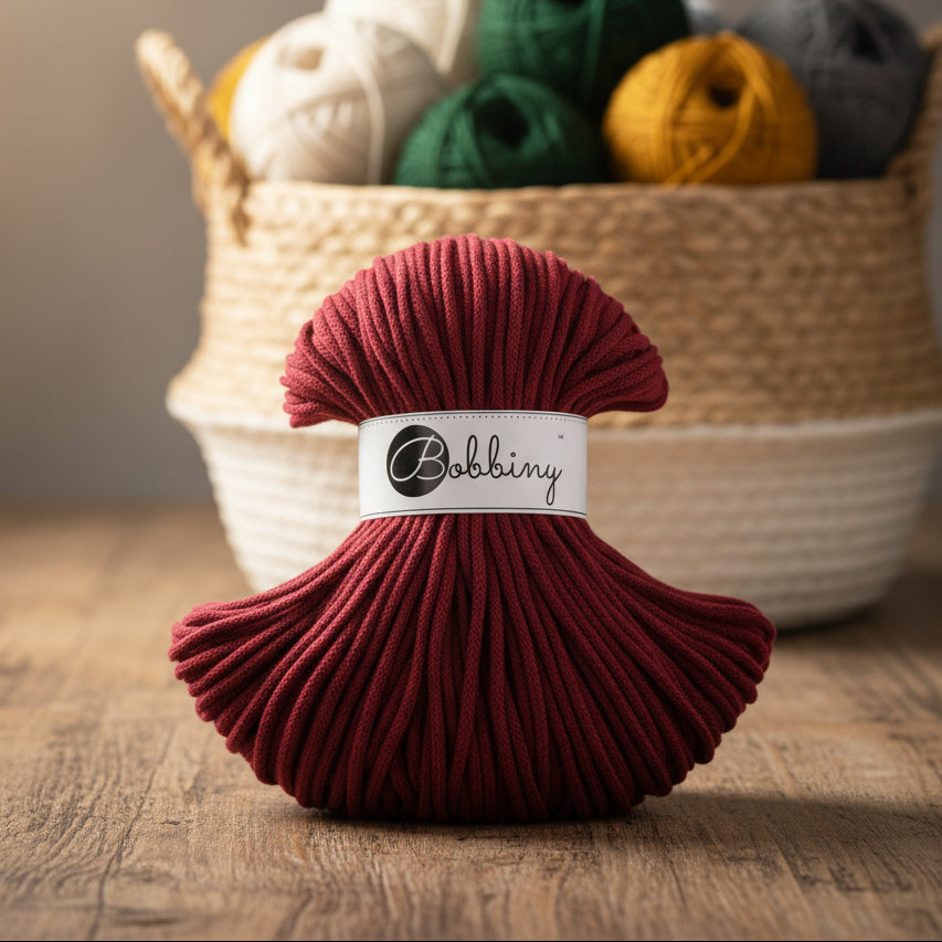 Bobbiny - cordon tressé 5 mm / 50 m